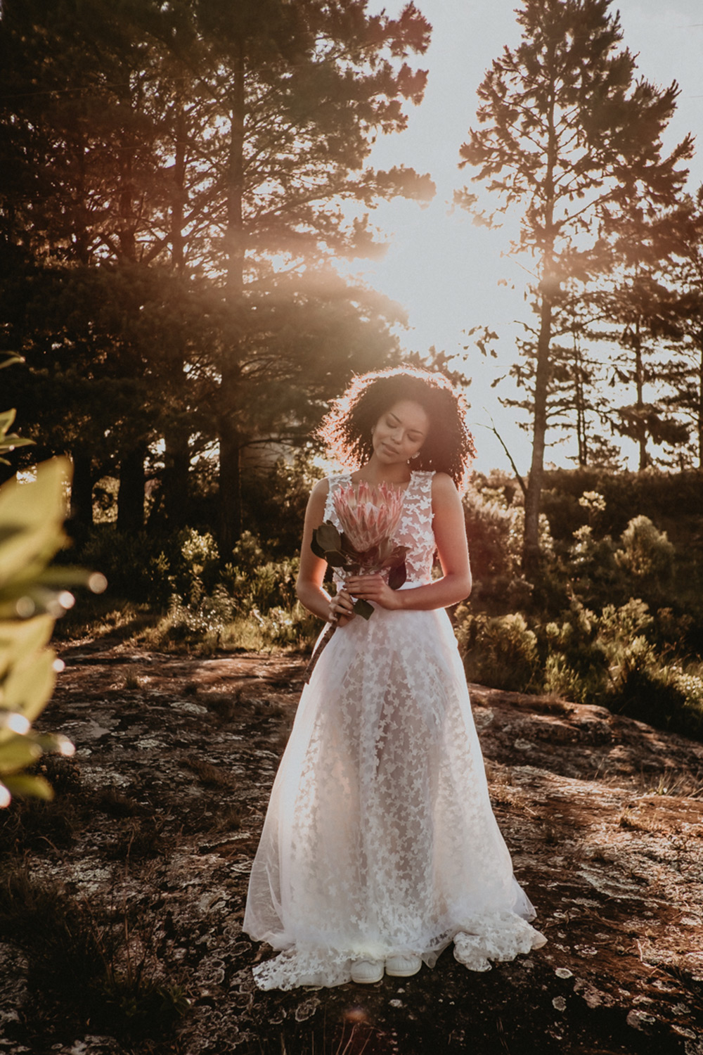 Lupita Bohemian Lace Wedding Dress