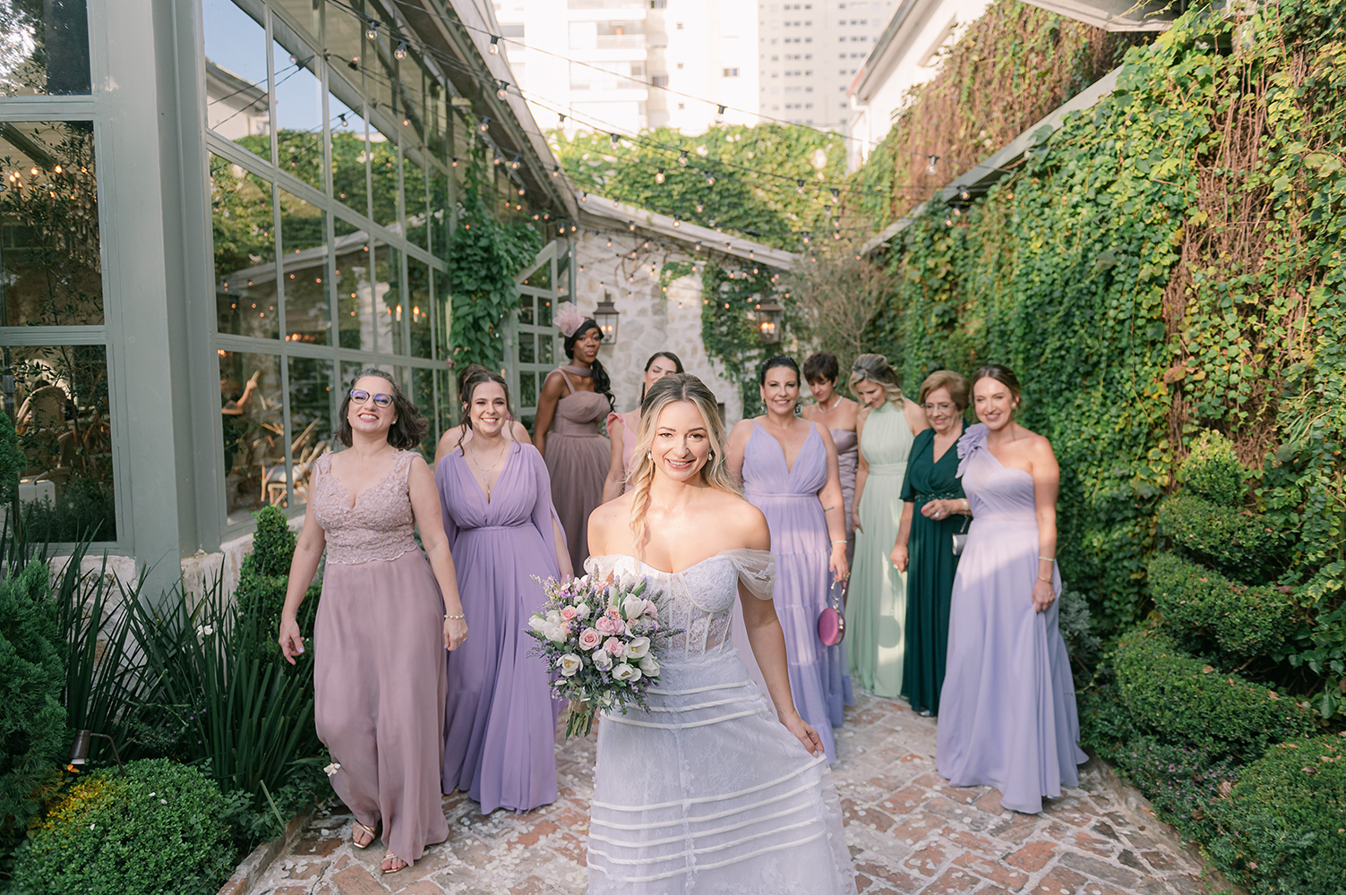 Fernanda e Gustavo | Casamento com toque francês no Botânico Quintal