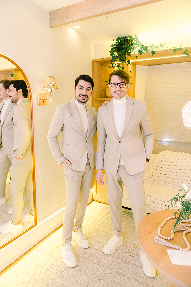 Alex e Caio | Home wedding: casamento civil na Casinha Quintal