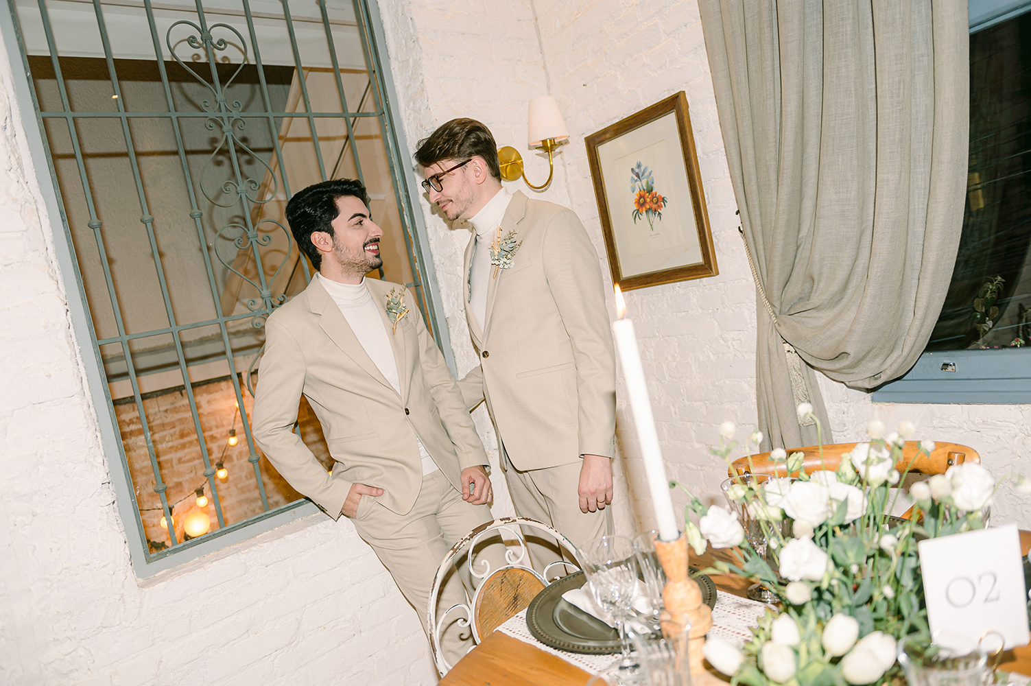 Alex e Caio | Home wedding: casamento civil na Casinha Quintal