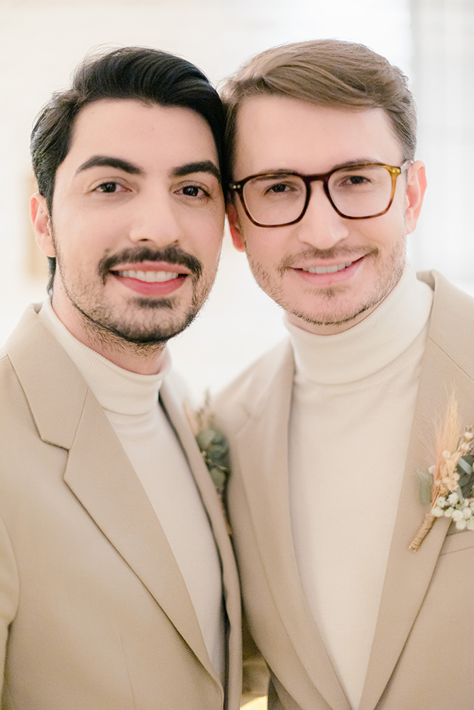 Alex e Caio | Home wedding: casamento civil na Casinha Quintal