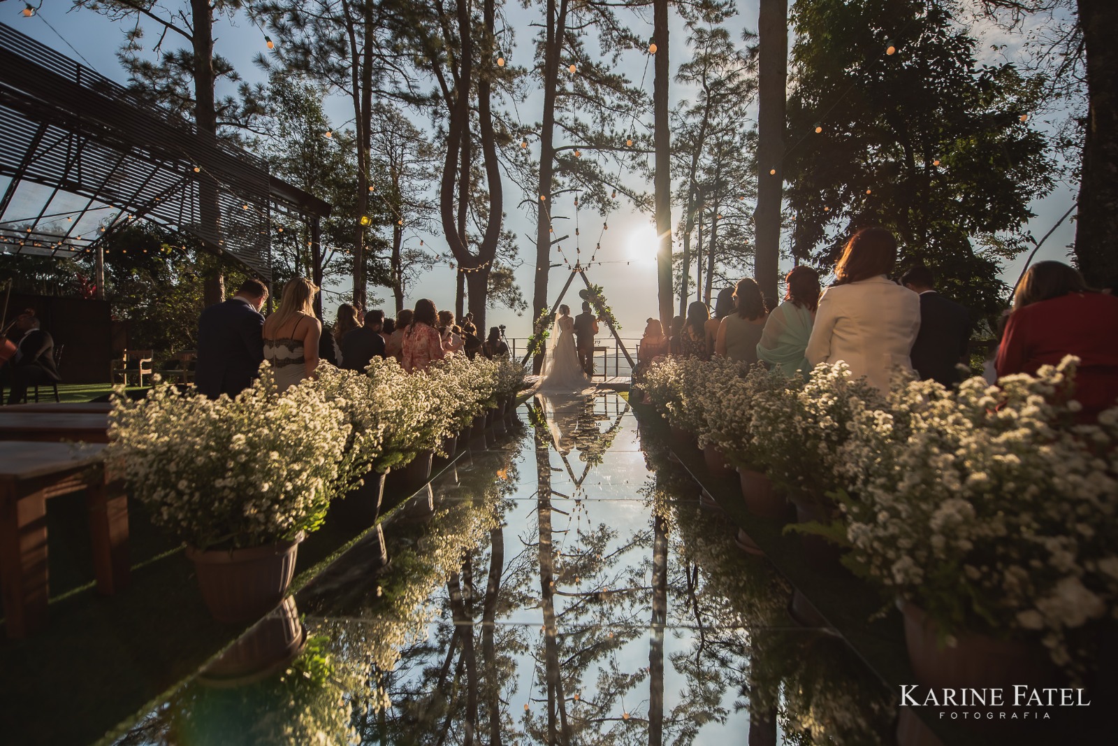 Juliana e André | Casamento ao pôr do sol no Villa Vezzane