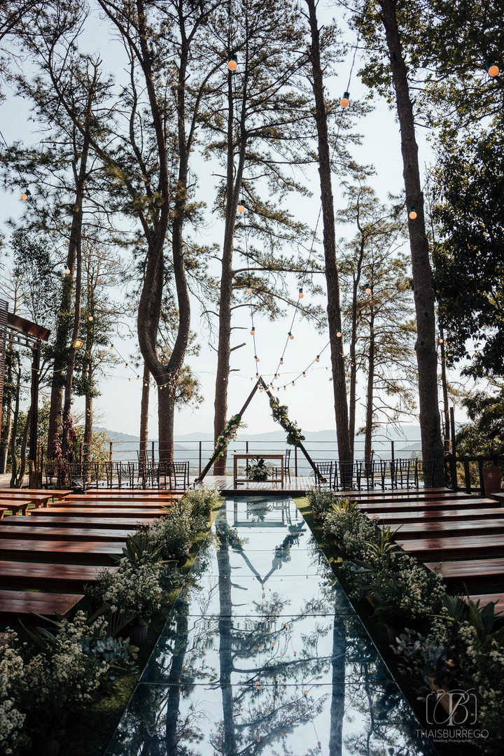 Maiane e Augusto | Casamento ao ar livre com cerimônia ao cair da tarde - Villa Vezzane