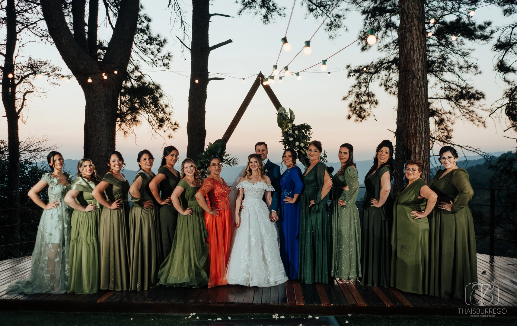 Maiane e Augusto | Casamento ao ar livre com cerimônia ao cair da tarde - Villa Vezzane