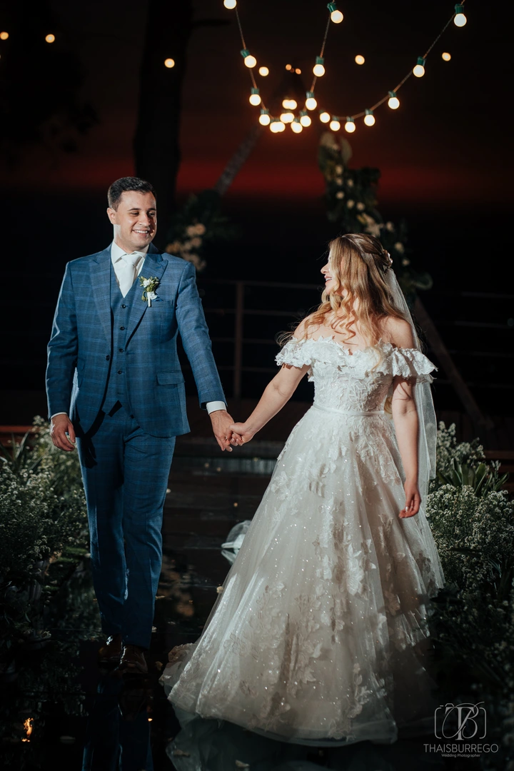 Maiane e Augusto | Casamento ao ar livre com cerimônia ao cair da tarde - Villa Vezzane