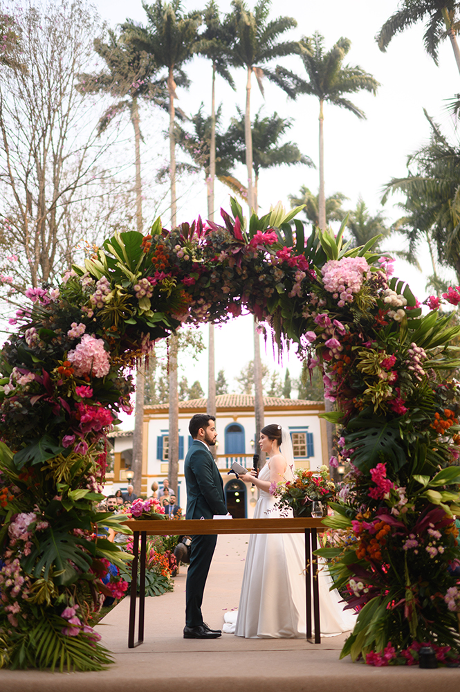 Camila e Amadeu | Casamento encantador na Fazenda Santa Barbara