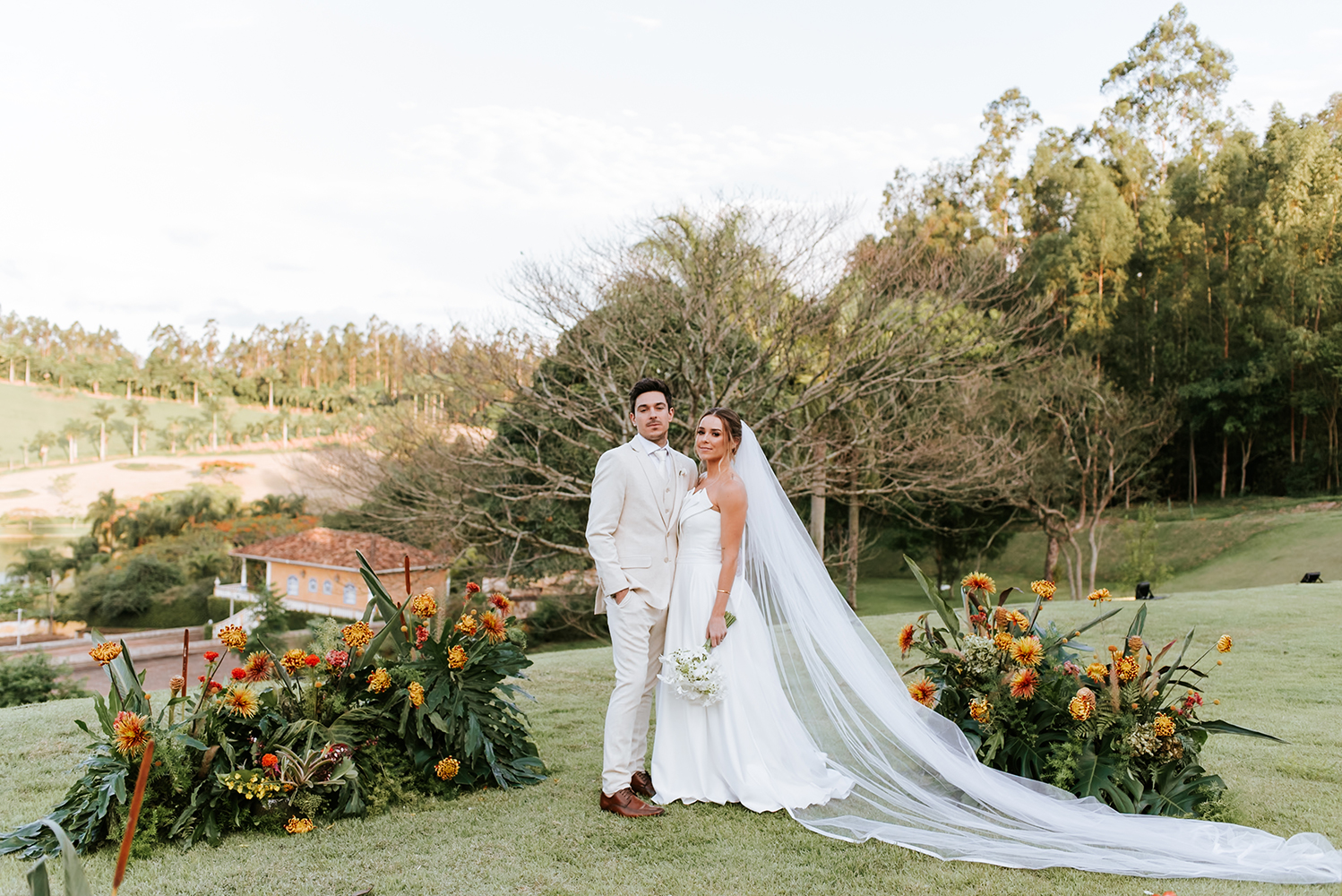 Caroline e Guilherme | Um lindo casamento na Fazenda Santa Maria